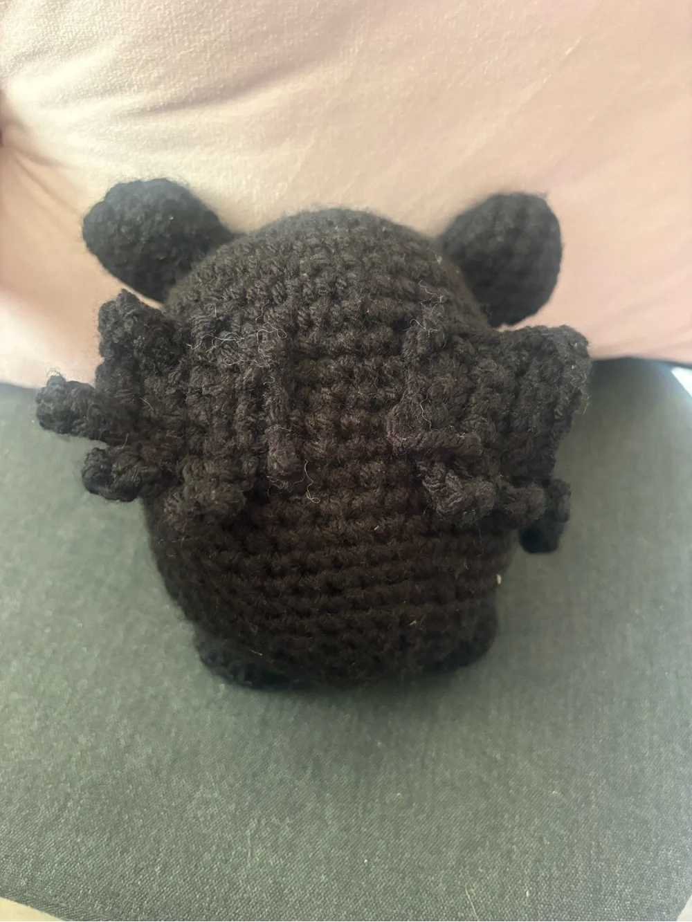 Handmade Crochet Mothman